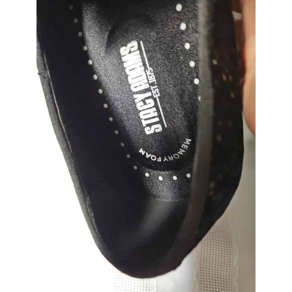 Stacy Adams Men's Stellar Glitter Slip On Loafer, Black, 7.5‎